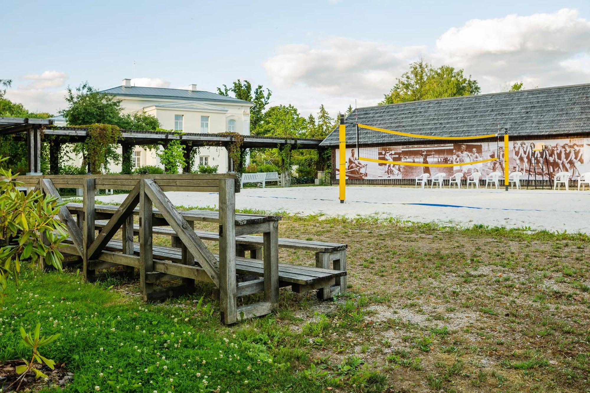 Burbiskio Dvaras Anykščiai Buitenkant foto